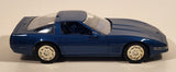 ERTL AMT 1991 Corvette ZR-1 Medium Quasar Blue 1/25 Scale Plastic Toy Car Vehicle with Box