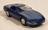 ERTL AMT 1991 Corvette ZR-1 Medium Quasar Blue 1/25 Scale Plastic Toy Car Vehicle with Box