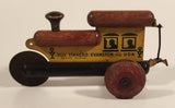 Antique 1930s Toy Tinkers Evanston Illinois USA Choo Choo Train 7 3/8" Tin and Wood Toy
