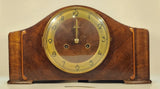 Antique Mauthe Germany Wood Cased Mantel Clock For Parts of Repair