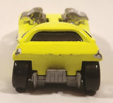 1994 Hot Wheels Ultra Hots Twin Mill II Bright Yellow Die Cast Toy Car Vehicle