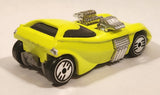 1994 Hot Wheels Ultra Hots Twin Mill II Bright Yellow Die Cast Toy Car Vehicle