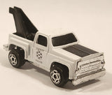 Summer SM8589 Fast Running Wheel Police Dept Tow Truck Sheriff Police White Die Cast Toy Car Vehicle