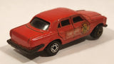 Rare Vintage Uniborn Mercedes Benz 450SE Fire Department Red Die Cast Toy Car Vehicle