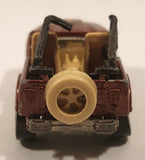 1983 Hot Wheels Jeep CJ-7 Brown Die Cast Toy Car Vehicle