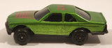 Unknown Brand #24 Green Die Cast Toy Car Vehicle