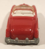 1993 McDonald's Hot Wheels Gas Hog Cadillac Convertible Red Plastic Body Toy Car Vehicle