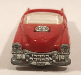 1993 McDonald's Hot Wheels Gas Hog Cadillac Convertible Red Plastic Body Toy Car Vehicle