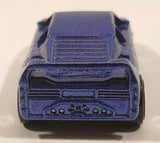 1993 Hot Wheels Zender Fact 4 Blue Die Cast Toy Car Vehicle