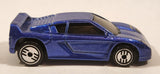 1993 Hot Wheels Zender Fact 4 Blue Die Cast Toy Car Vehicle