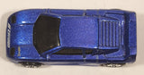 1993 Hot Wheels Zender Fact 4 Blue Die Cast Toy Car Vehicle