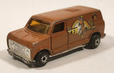Rare 1980s Sears Road Mates Hunter Van Brown Die Cast Toy Car Vehicle
