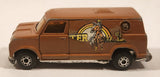 Rare 1980s Sears Road Mates Hunter Van Brown Die Cast Toy Car Vehicle