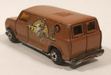 Rare 1980s Sears Road Mates Hunter Van Brown Die Cast Toy Car Vehicle