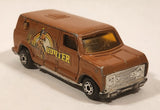 Rare 1980s Sears Road Mates Hunter Van Brown Die Cast Toy Car Vehicle