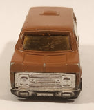 Rare 1980s Sears Road Mates Hunter Van Brown Die Cast Toy Car Vehicle