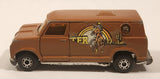 Rare 1980s Sears Road Mates Hunter Van Brown Die Cast Toy Car Vehicle