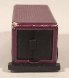 1990 Hot Wheels Color Racers II Letter Getter Maroon Mail Truck Die Cast Toy Delivery Vehicle (Copy)