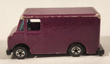 1990 Hot Wheels Color Racers II Letter Getter Maroon Mail Truck Die Cast Toy Delivery Vehicle (Copy)