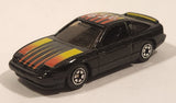 Yatming No. 808 Nissan 240SX Black Die Cast Toy Car Vehicle
