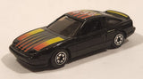 Yatming No. 808 Nissan 240SX Black Die Cast Toy Car Vehicle