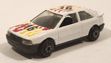 Yatming No. 816 Audi 80 White Die Cast Toy Car Vehicle