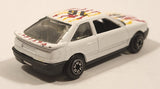 Yatming No. 816 Audi 80 White Die Cast Toy Car Vehicle