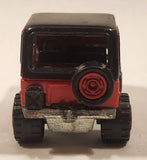 Majorette No. 290 & No. 244 Jeep CJ 4x4 Red 1/54 Scale Die Cast Toy Car Vehicle