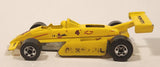 1992 Hot Wheels Thunderstreak Pennzoil Yellow Die Cast Toy Race Car Vehicle
