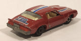 Yatming No. 1077 Chevy Camaro Z28 Red Die Cast Toy Car Vehicle with Opening Doors