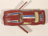 Yatming No. 1077 Chevy Camaro Z28 Red Die Cast Toy Car Vehicle with Opening Doors