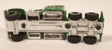 Containertruck Semi Tractor Truck Green Die Cast Toy Car Vehicle