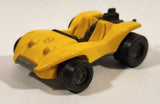 Vintage 1970s Tonka Totes Duster Yellow Die Cast Toy Car Vehicle