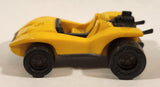 Vintage 1970s Tonka Totes Duster Yellow Die Cast Toy Car Vehicle