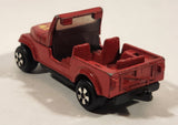Vintage ERTL Style No. 8405 or 3405 Jeep Wrangler Red Die Cast Toy Car Vehicle