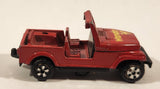 Vintage ERTL Style No. 8405 or 3405 Jeep Wrangler Red Die Cast Toy Car Vehicle