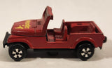 Vintage ERTL Style No. 8405 or 3405 Jeep Wrangler Red Die Cast Toy Car Vehicle