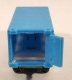 Vintage Yatming Style Hino Semi Delivery Truck Ice Cream Green and Blue Die Cast Toy Car Vehicle - Hong Kong