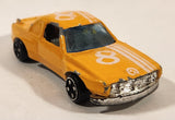 Summer S674 BMW 3.0 CSL #8 Orange with White Stripes Die Cast Toy Car Vehicle