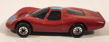 Vintage 1988 Matchbox Super G.T. BR 19/20 Ford Group 6 Dark Red Maroon #18 Die Cast Toy Car Vehicle