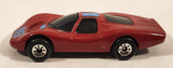 Vintage 1988 Matchbox Super G.T. BR 19/20 Ford Group 6 Dark Red Maroon #18 Die Cast Toy Car Vehicle