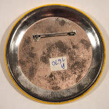 Chieftain Tours Stick Our Feather In Your Cap 3" Round Button Pin