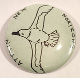 Attain New Horizons Seagull 2 1/4" Round Button Pin