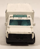 1989 Hot Wheels Workhorses American Ambulance White Die Cast Toy Car Emergency Paramedics Rescue Vehicle with Opening Rear Doors