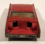 Vintage 1970s Lesney Matchbox Series No. 31 Lincoln Continental Painted Red Die Cast Toy Car Vehicle