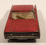 Vintage 1970s Lesney Matchbox Series No. 31 Lincoln Continental Painted Red Die Cast Toy Car Vehicle