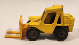 Vintage 1977 Lesney Matchbox Superfast No. 48 Sambron Jacklift Yellow Die Cast Toy Car Vehicle