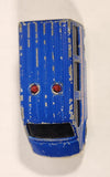 Majorette Sonic Flashers No. 243 Ford Transit Van Police Blue 1/60 Scale Die Cast Toy Car Vehicle