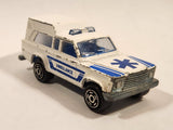 Vintage Majorette No. 269 Ambulance White 1/64 Scale Die Cast Toy Car Vehicle