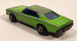 Unknown Brand 1988 Dodge Charger Green Die Cast Toy Car Vehicle